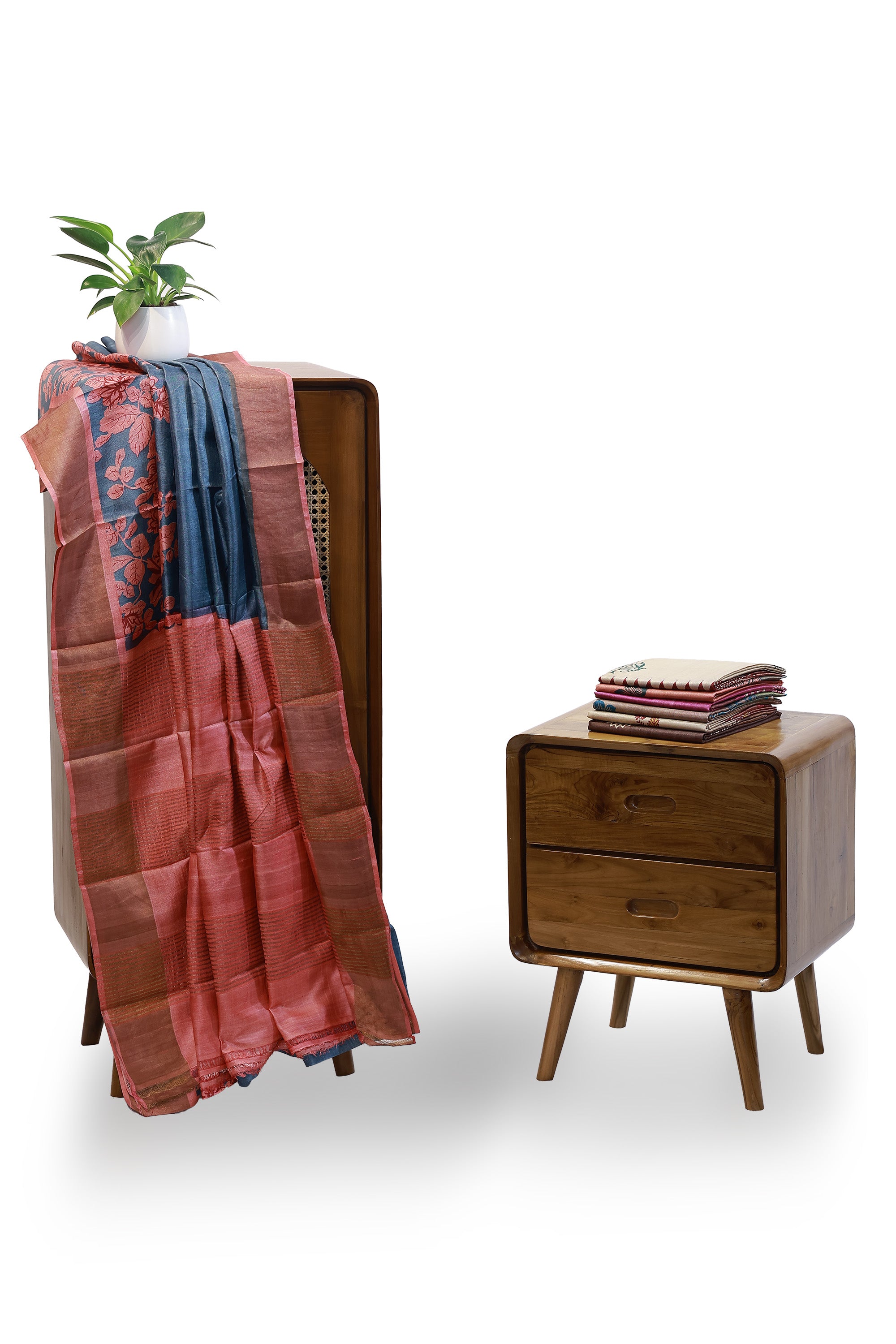 PURE TUSSAR SILK ZARI BORDER BLO