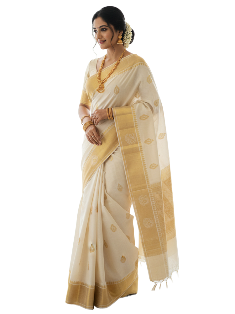 Banarasi Silk Saree - Rose Magenta